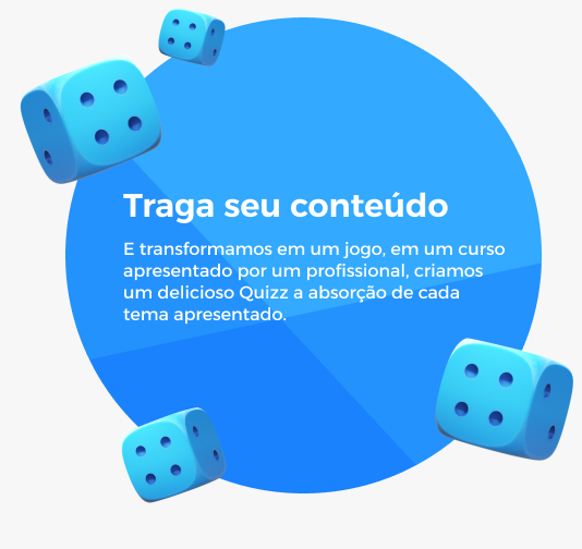 Estúdio com texto sobreposto
